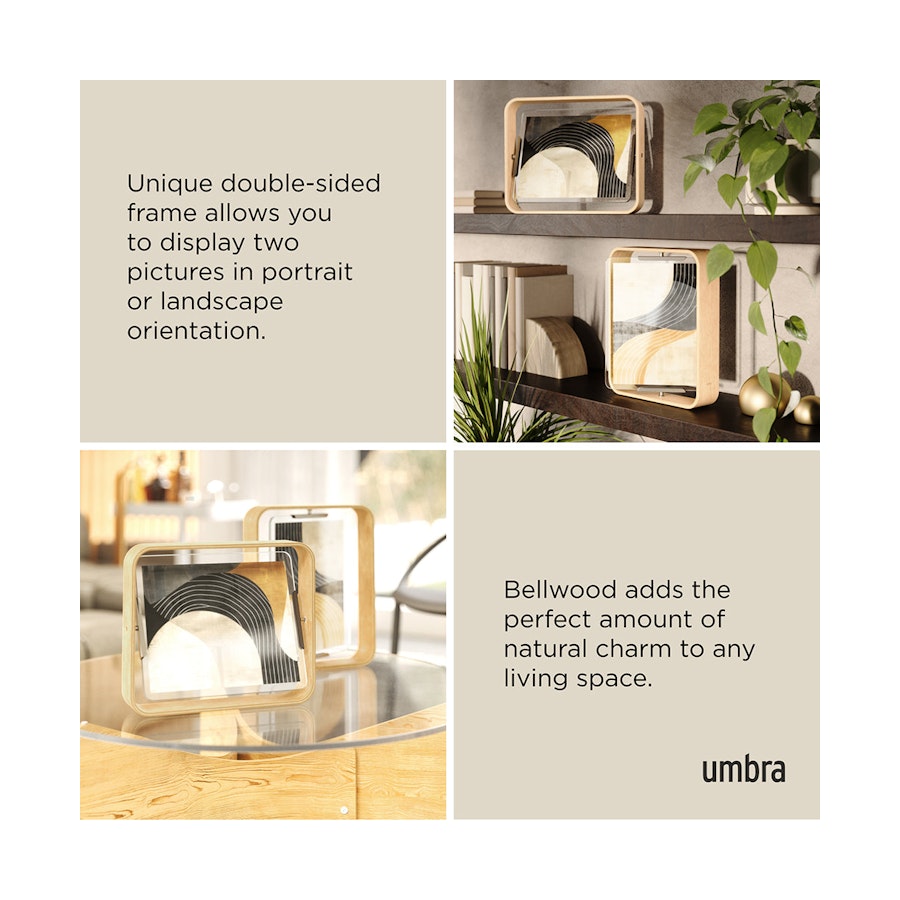 Umbra Bellwood Picture Frame - 20 x 25cm Natural Natural