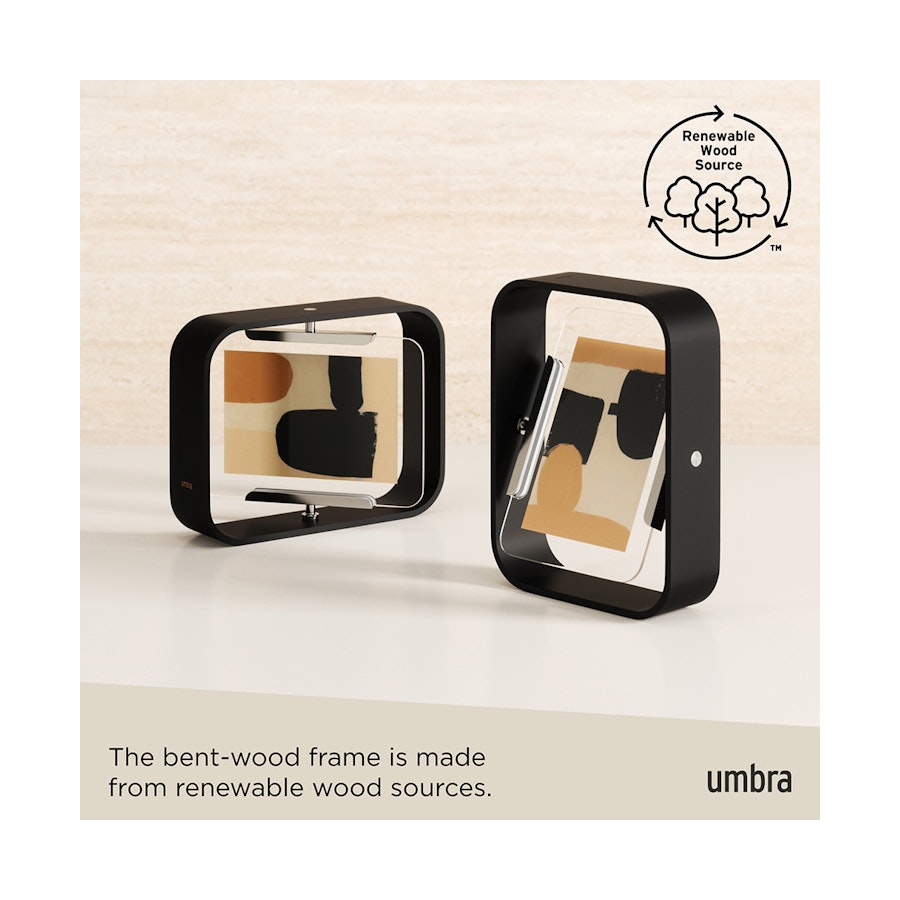 Umbra Bellwood Picture Frame - 10 x 15cm Black Black