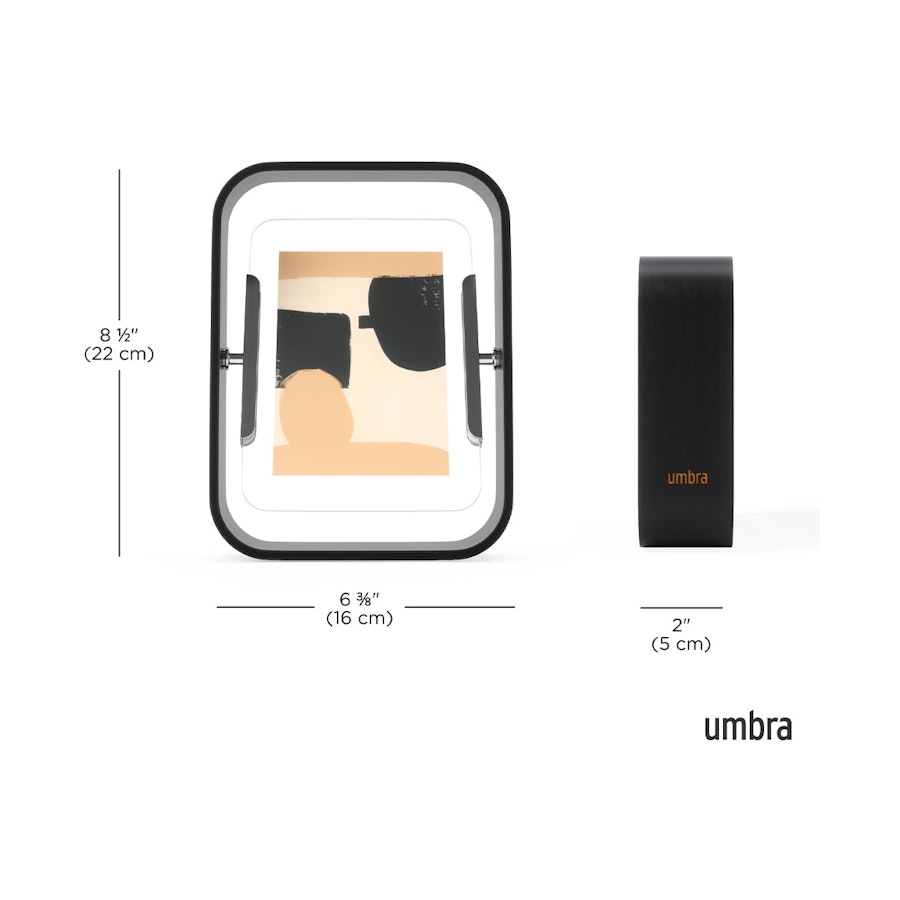 Umbra Bellwood Picture Frame - 10 x 15cm Black Black