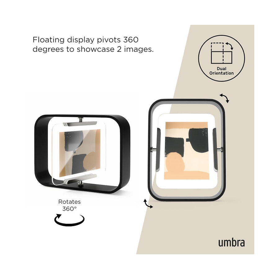 Umbra Bellwood Picture Frame - 10 x 15cm Black Black