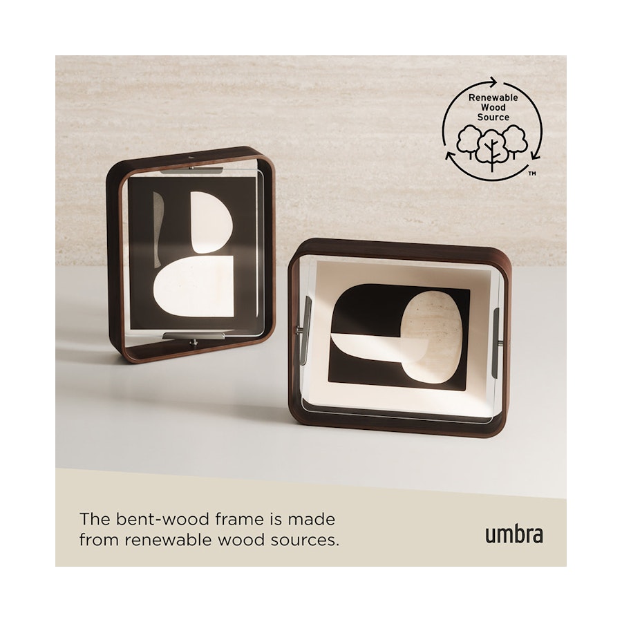 Umbra Bellwood Picture Frame - 10 x 15cm Aged Walnut Aged Walnut