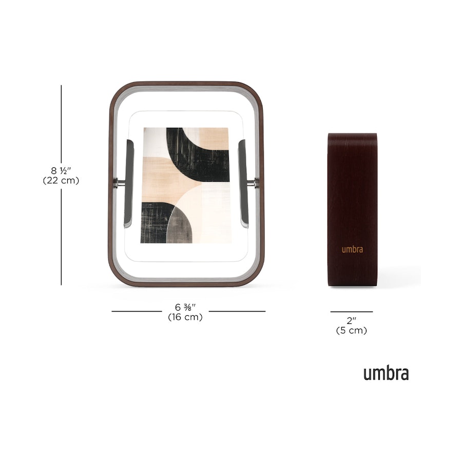 Umbra Bellwood Picture Frame - 10 x 15cm Aged Walnut Aged Walnut