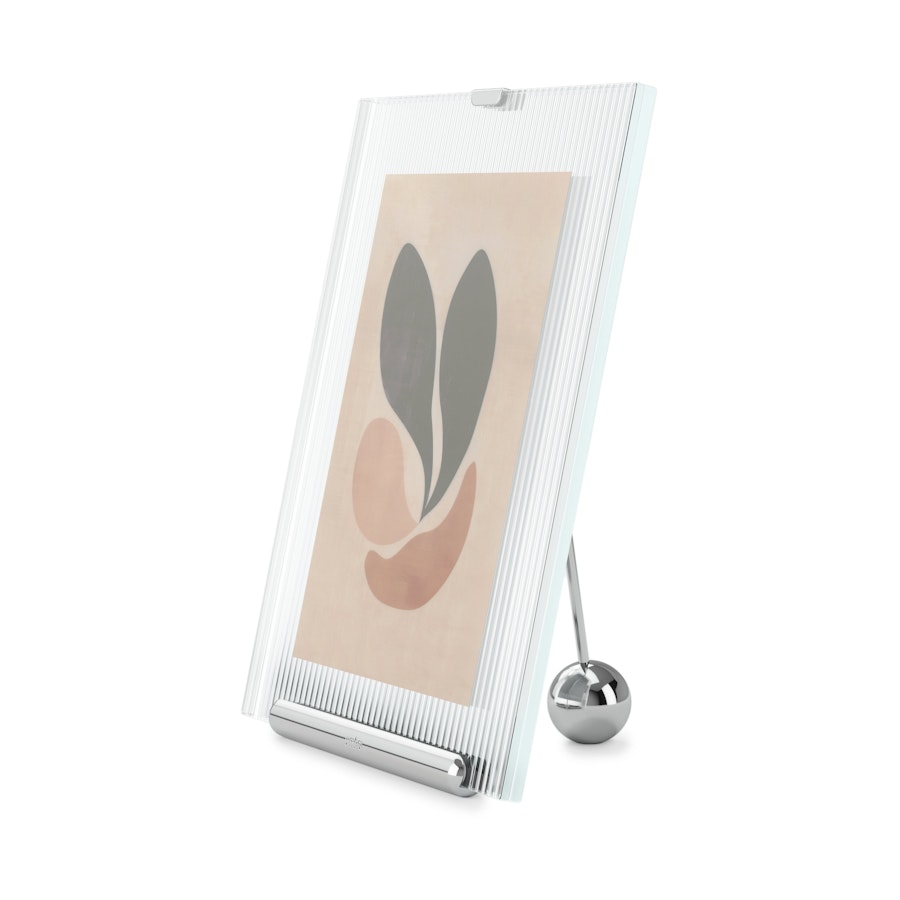 Umbra Flute 13 x 18cm Picture Frame Chrome Chrome