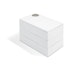 Umbra Spindle Storage Box White