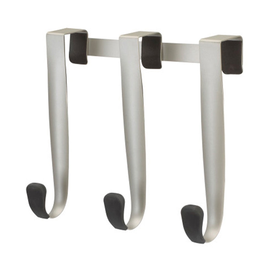 Umbra Schnook 3 Over The Door Hooks Black/Nickel Black/Nickel