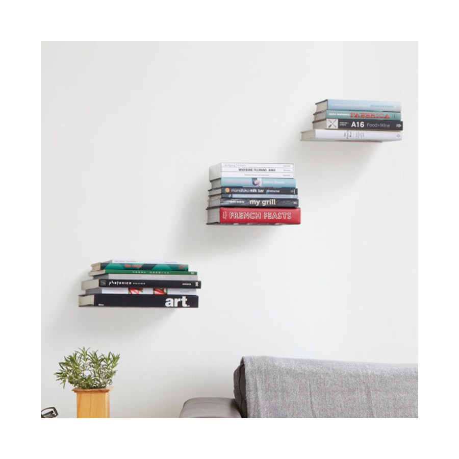 Umbra Conceal Shelf Small (Set of 3) Silver Silver