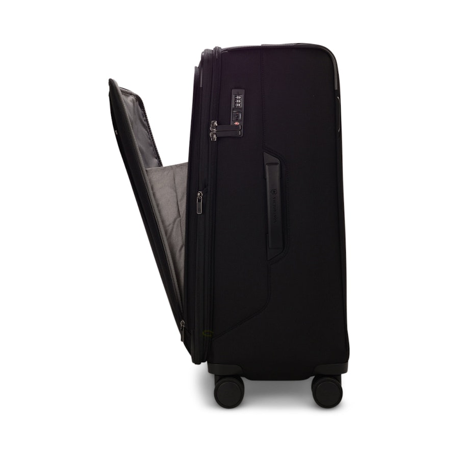 Victorinox Werks Traveler 6.0 71cm Softside Checked Suitcase Black Black