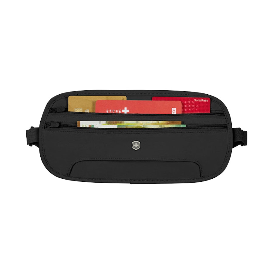 Victorinox Deluxe Security Belt with RFID Protection Black Black