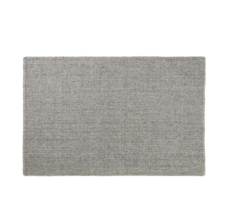 Weave Home Logan Wool/Viscose Rug (2m x 3m) Feather Greys Feather Greys