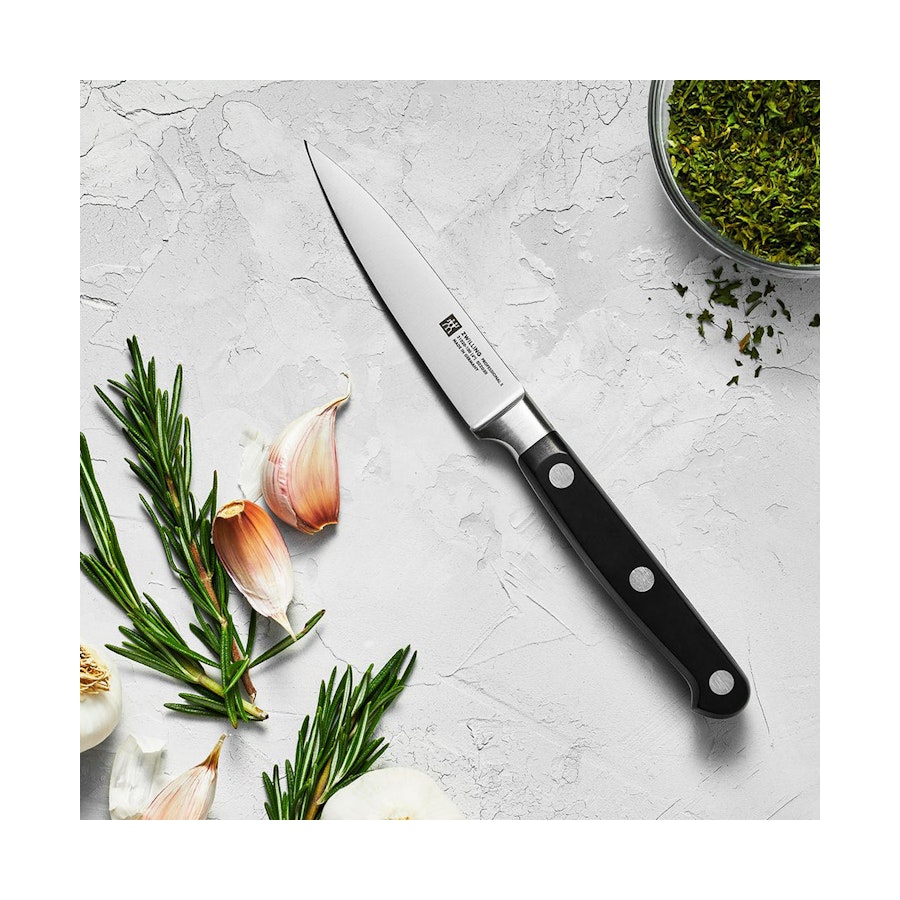 Zwilling Professional S 10cm Paring Knife Black Black