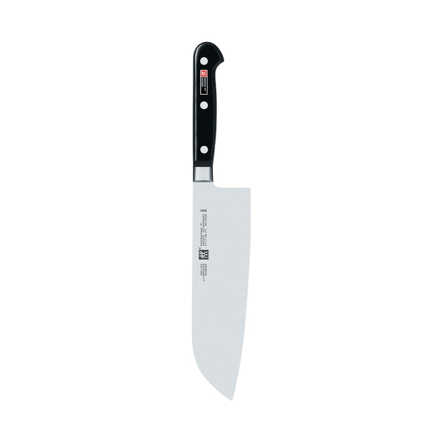 Zwilling Professional S 18cm Santoku Knife Black Black