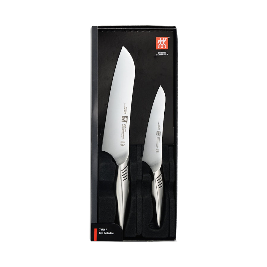 Zwilling Twin Fin II 2 Piece Starter Set Stainless Steel Stainless Steel