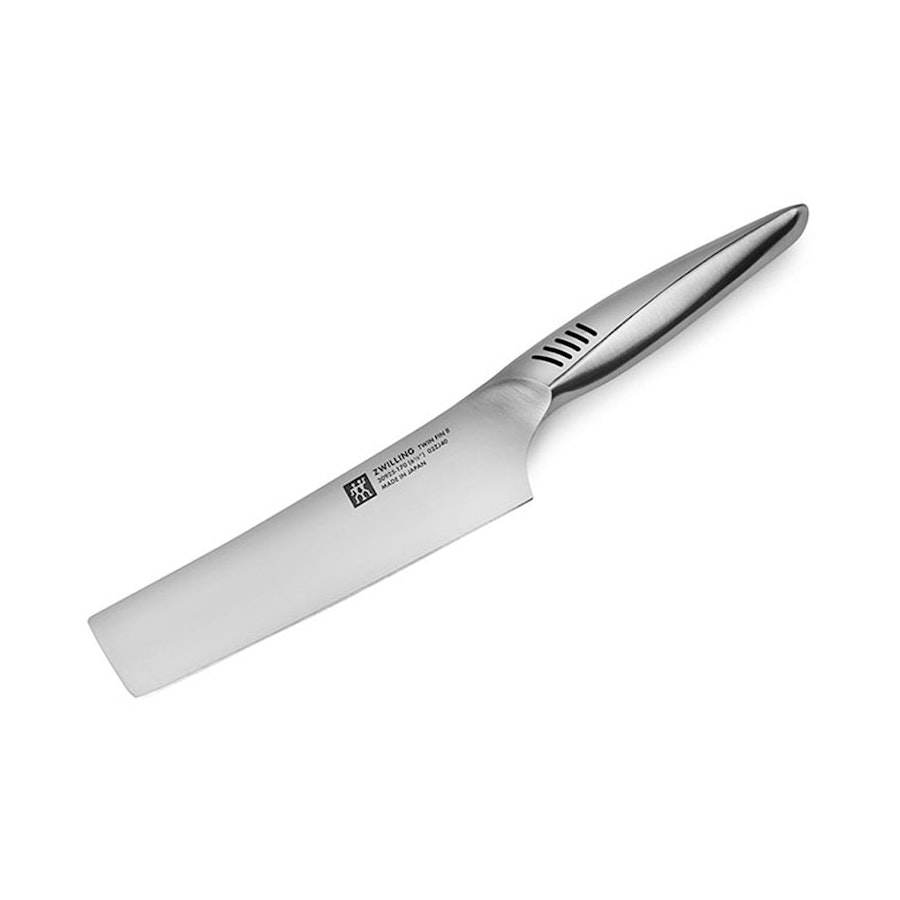 Zwilling Twin Fin II 17cm Nakiri Knife Stainless Steel Stainless Steel