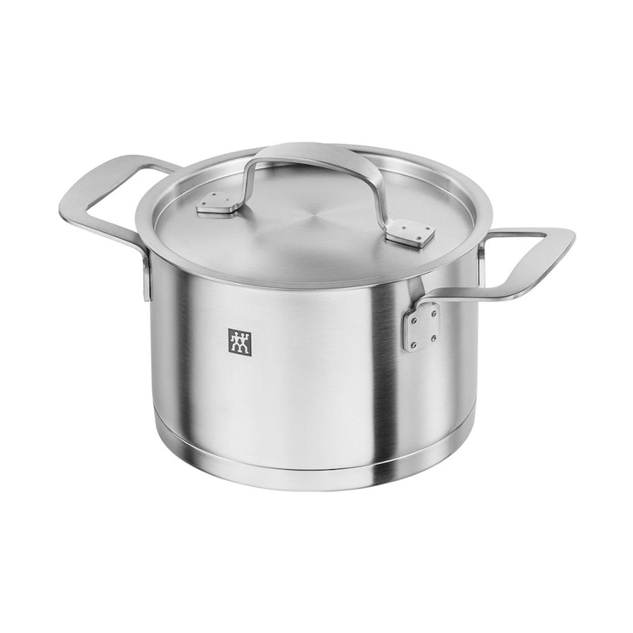 Zwilling Base 16cm (2.0L) Stock Pot with Lid Stainless Steel Stainless Steel