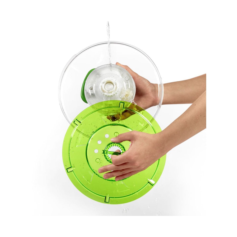 Zyliss Easy Spin 2 Small Salad Spinner Green Green