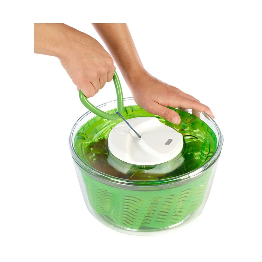 Zyliss Easy Spin 2 Large Salad Spinner Green Green