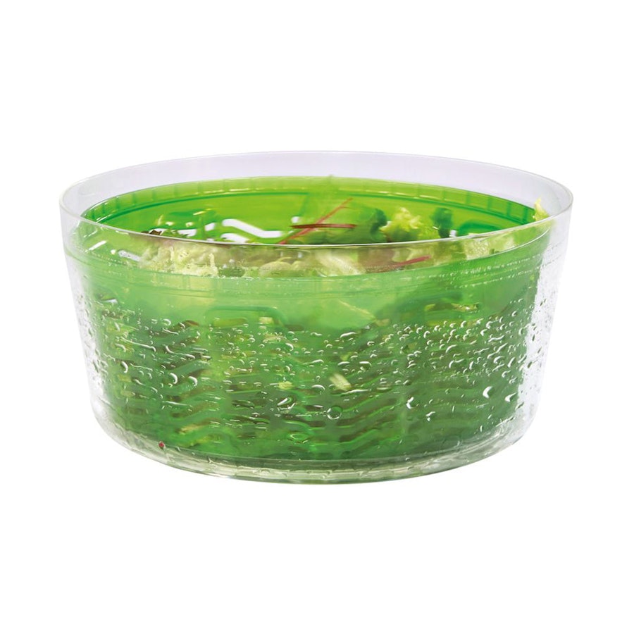 Zyliss Swift Dry Large Salad Spinner Green Green
