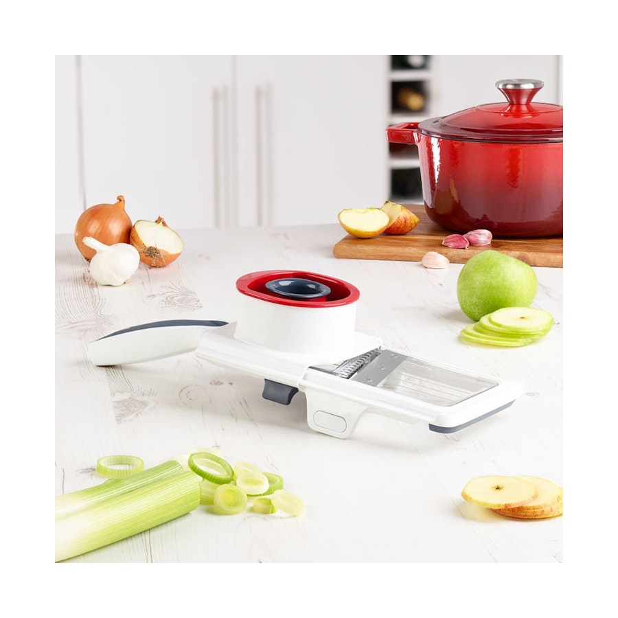 Zyliss Easy Control Handheld Slicer White White