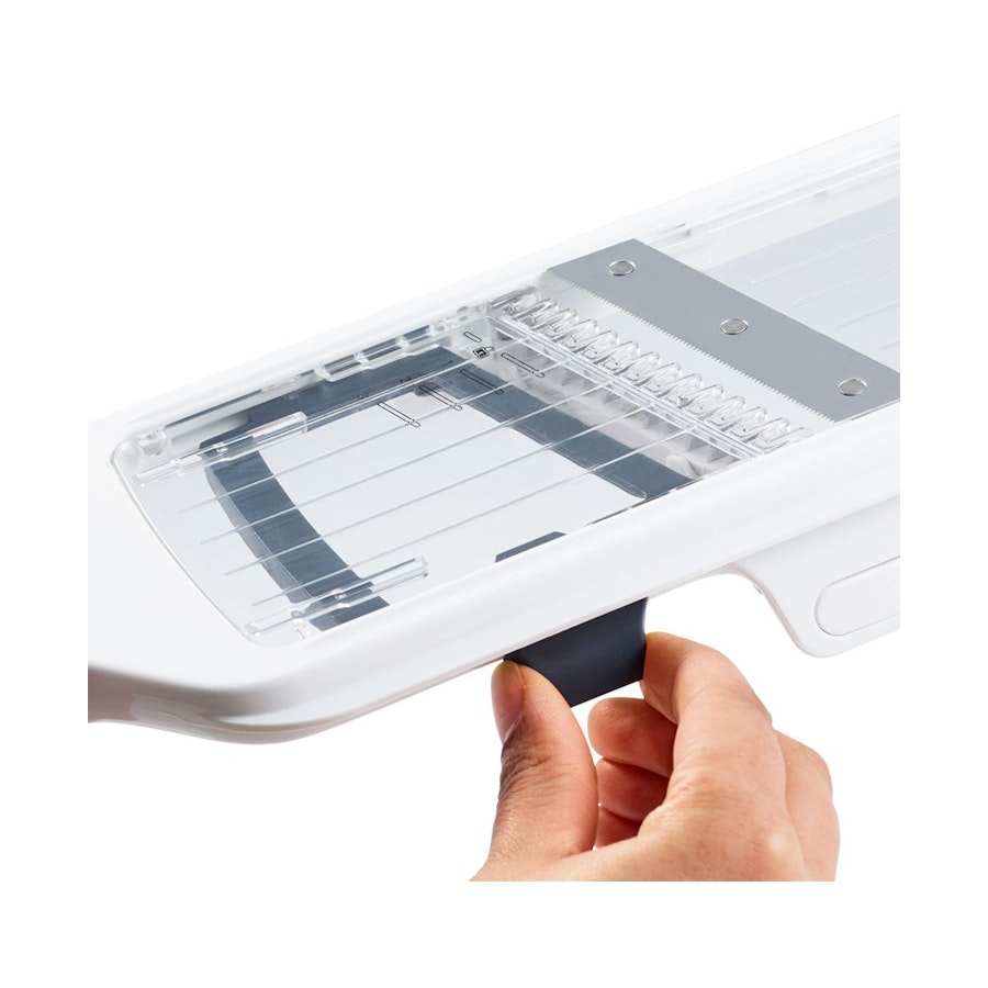 Zyliss Easy Control Handheld Slicer White White