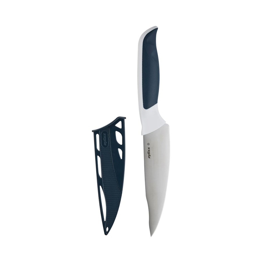 Zyliss Comfort 13cm Utility Knife w/ Blade Cover White/Grey White/Grey
