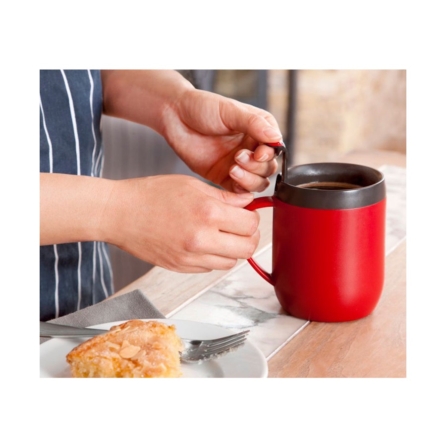 Zyliss 300ml Hot Mug Cafetiere Red Red