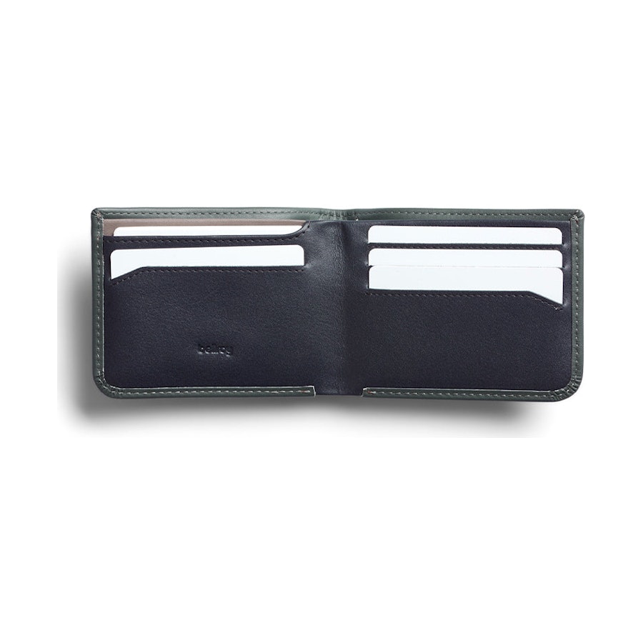 Bellroy RFID Hide & Seek LO Leather Wallet Everglade Everglade