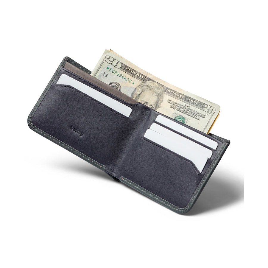 Bellroy RFID Hide & Seek LO Leather Wallet Everglade Everglade