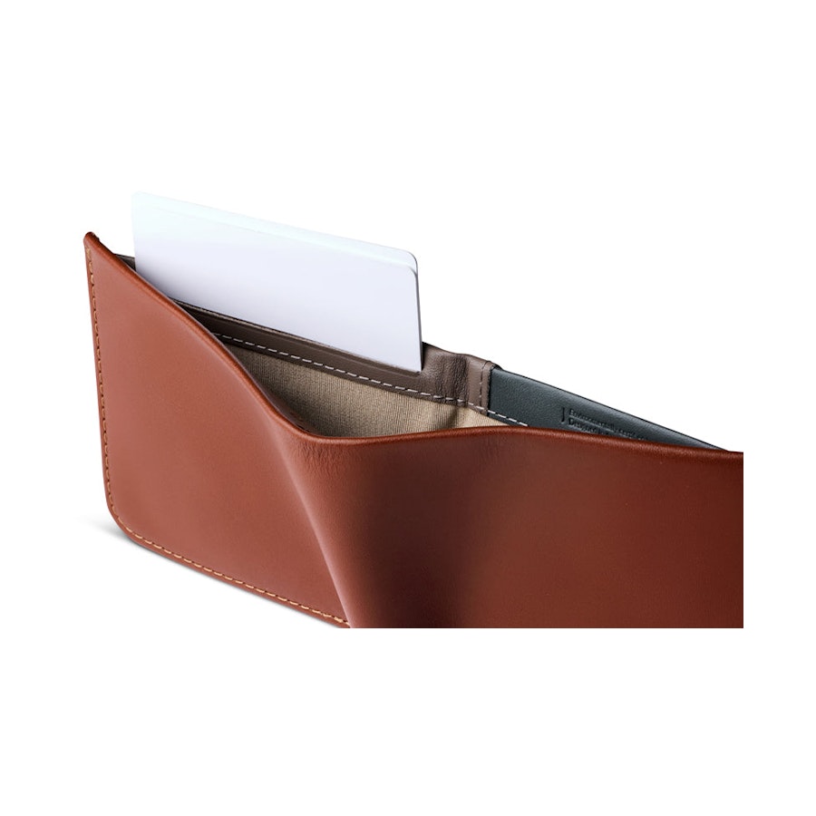 Bellroy RFID Hide & Seek LO Leather Wallet Sienna Sienna