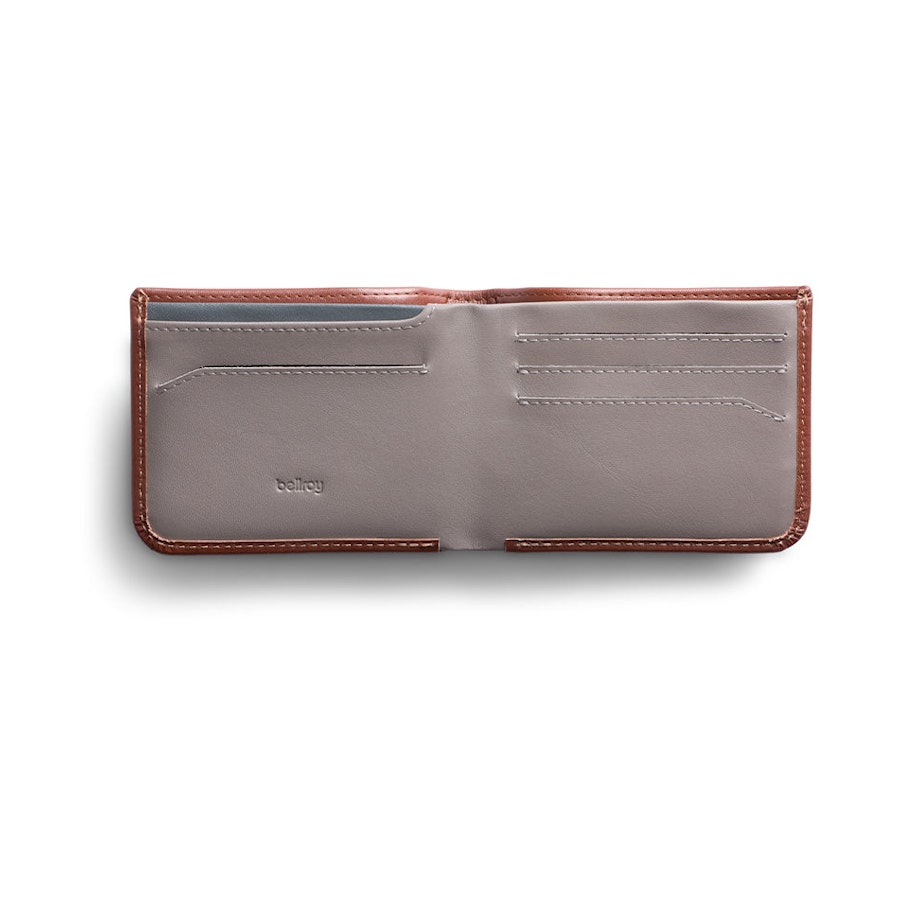 Bellroy RFID Hide & Seek LO Leather Wallet Sienna Sienna