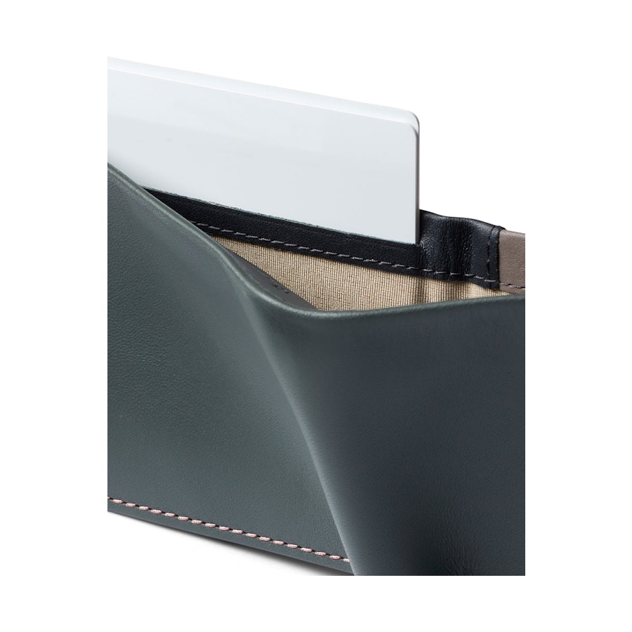 Bellroy RFID Hide & Seek HI Leather Wallet Everglade Everglade