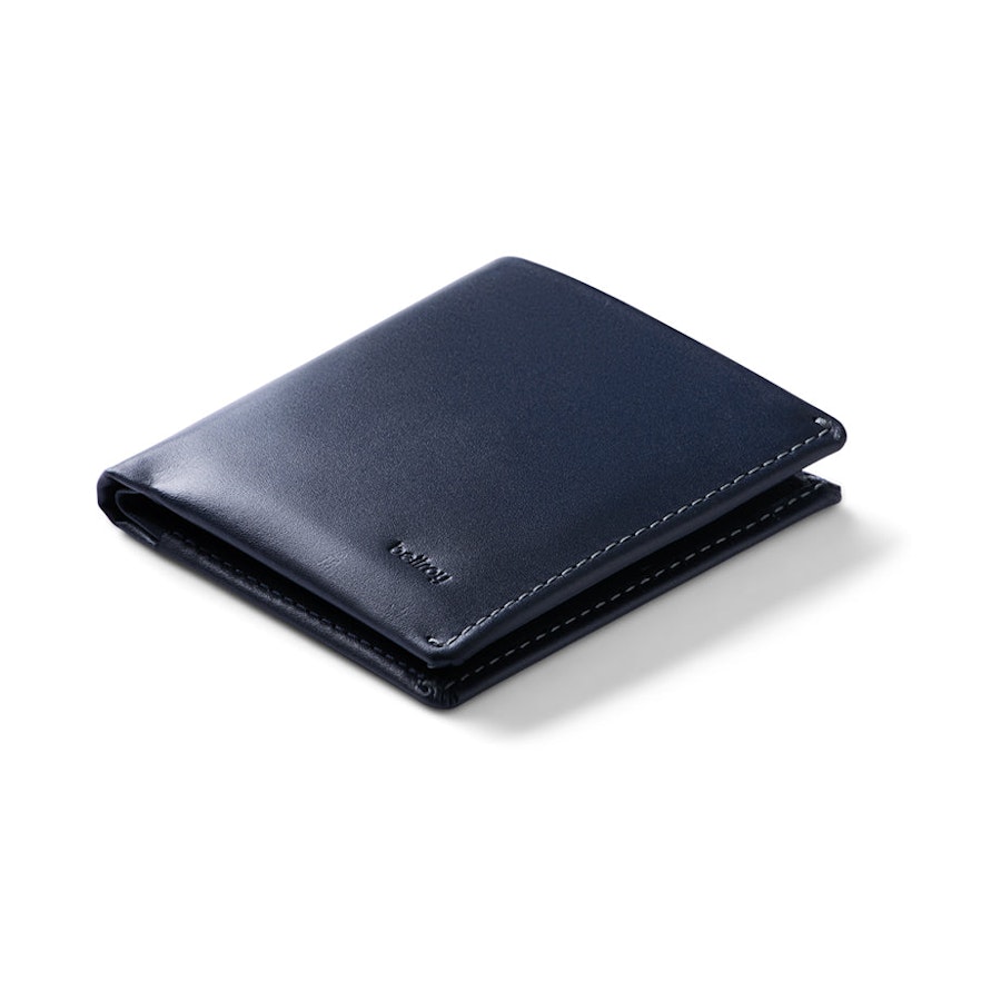 Bellroy RFID Note Sleeve Leather Wallet Navy Navy