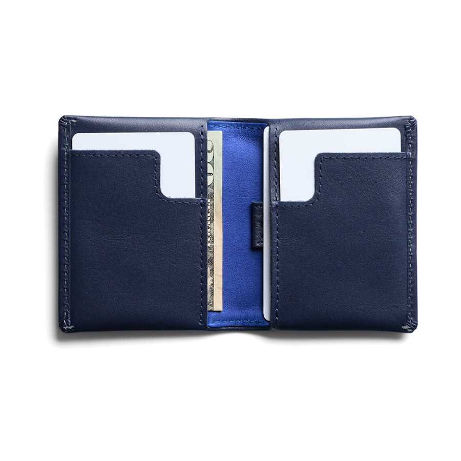 Bellroy Slim Sleeve Leather Wallet Navy Navy