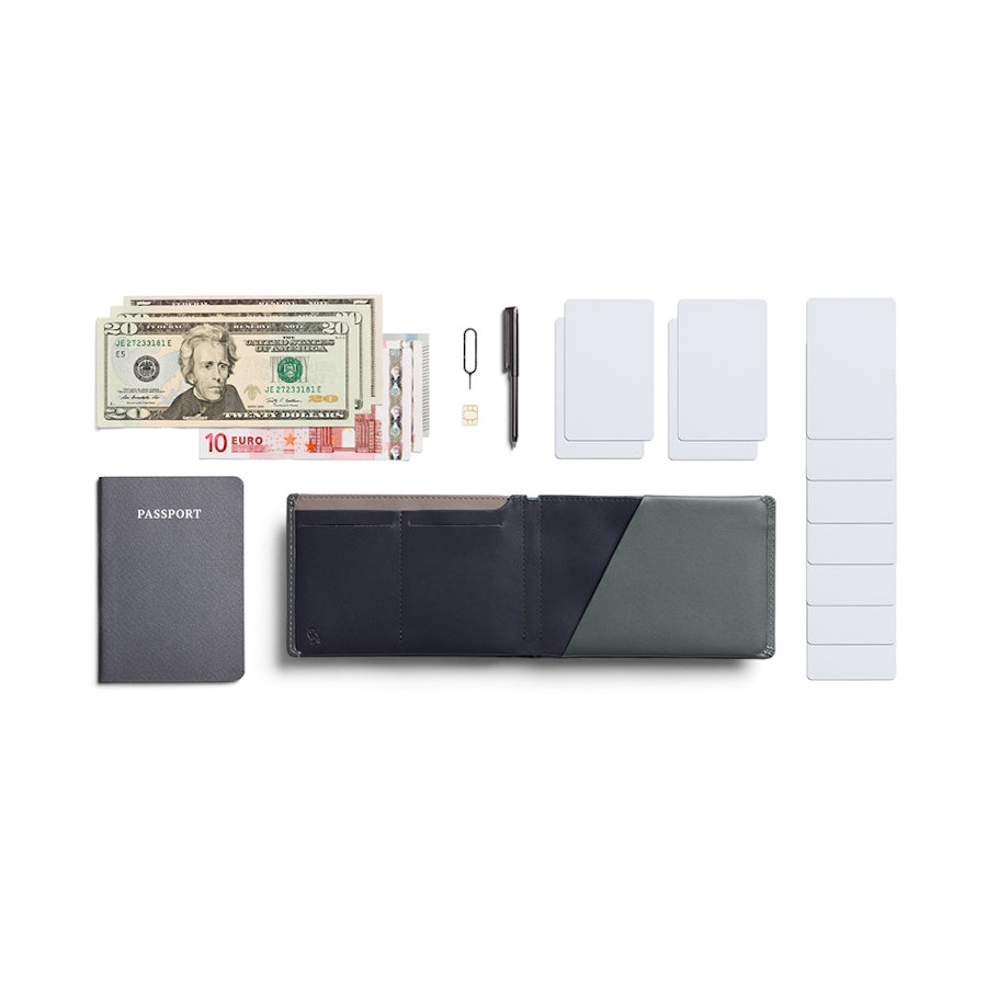 Bellroy Travel Wallet RFID Everglade Everglade