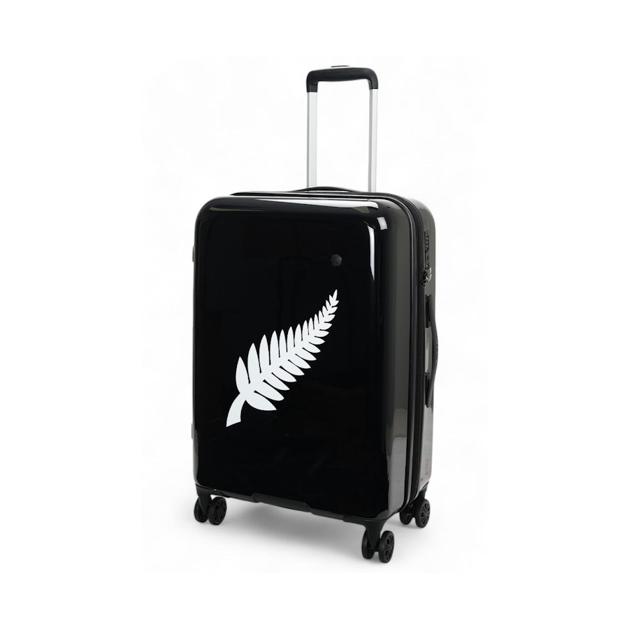 Caselite NZ Fern 56cm & 67cm Hardside Luggage Set Black Black