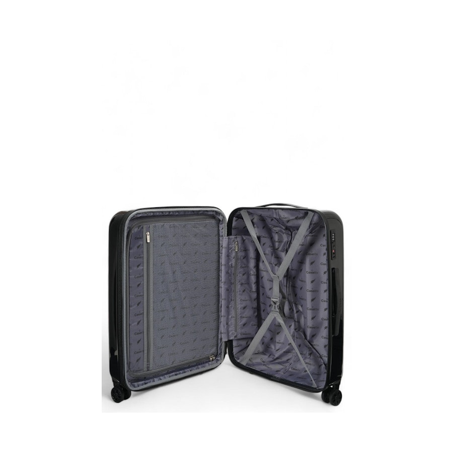 Caselite NZ Kiwi 56cm & 67cm Hardside Luggage Set Black Black
