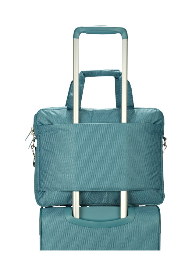 Caselite Ultra 55cm & 80cm Softside Luggage Set with Laptop Bag Teal Teal