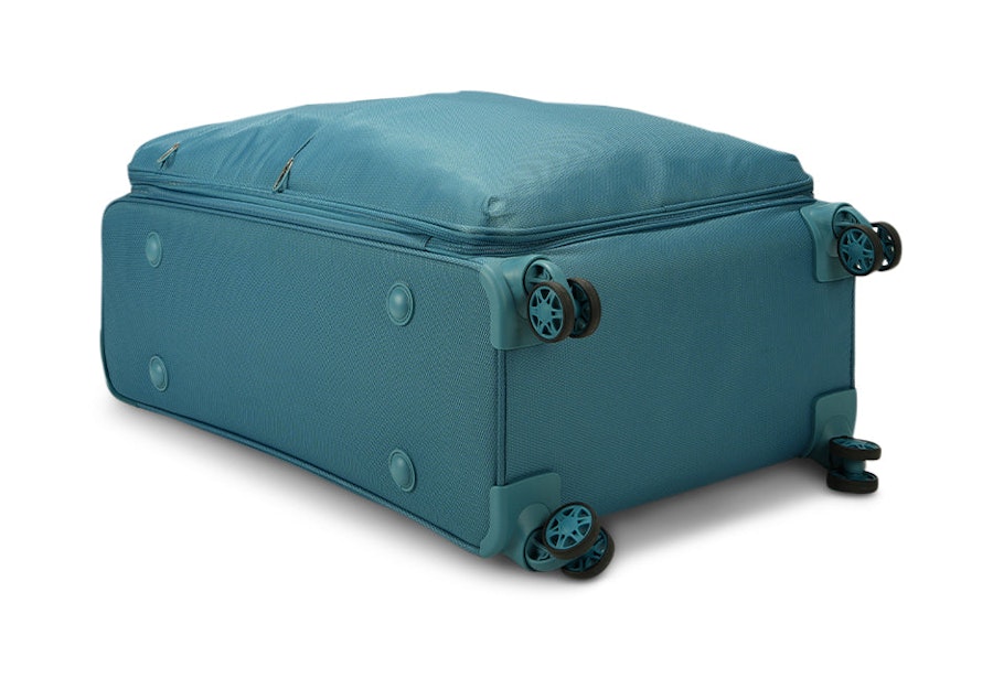 Caselite Ultra 55cm & 80cm Softside Luggage Set with Laptop Bag Teal Teal