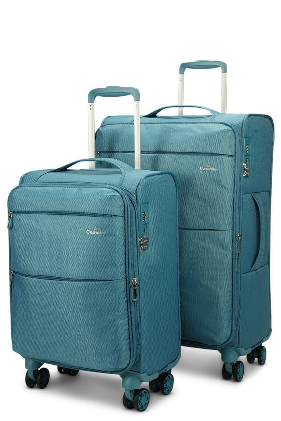 Caselite Ultra 55cm & 69cm Softside Luggage Set Teal