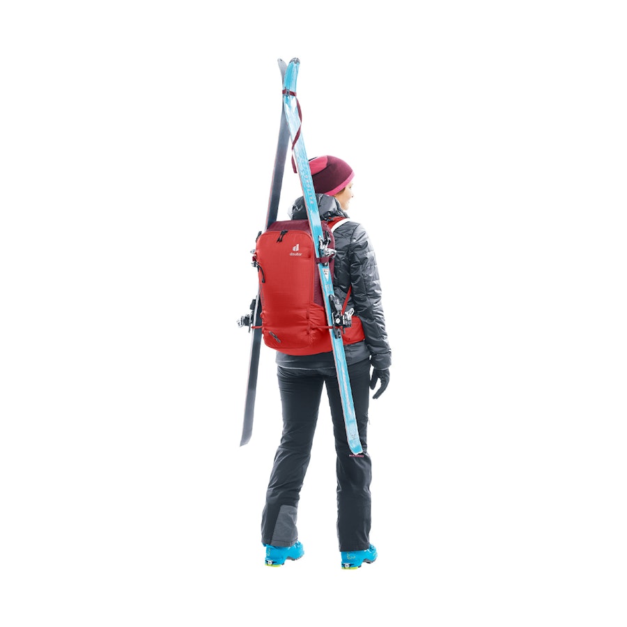 Deuter Freerider 28 SL Ski & Snow Backpack Currant-Maroon Currant-Maroon