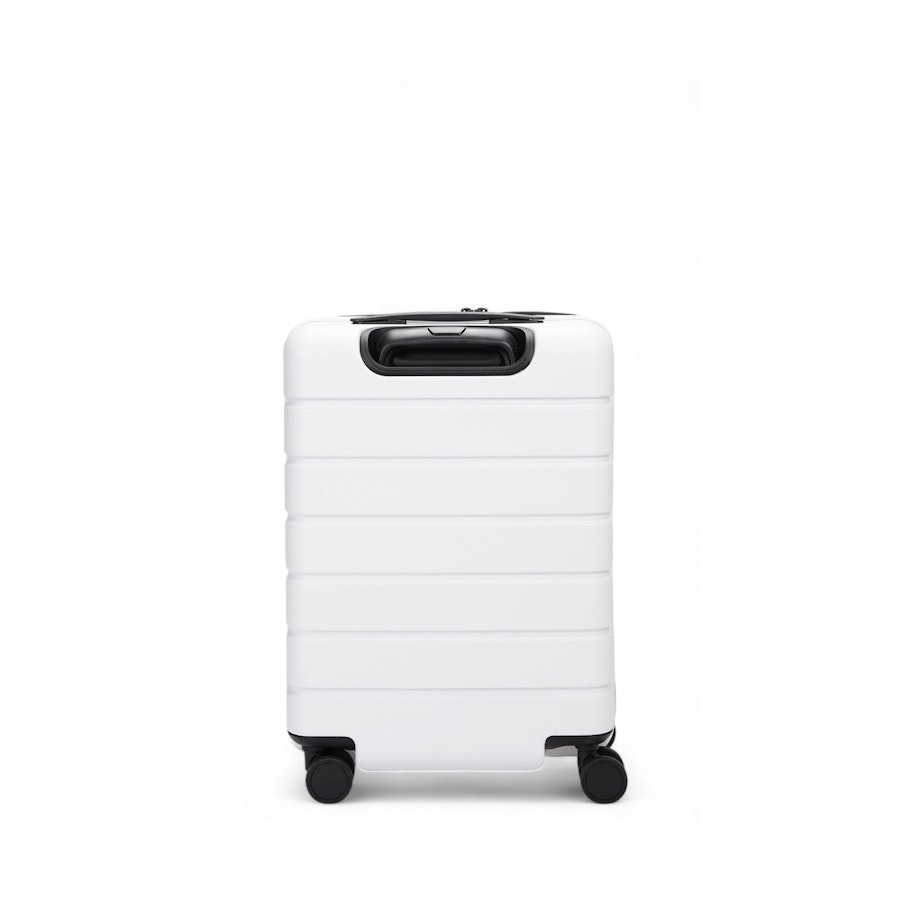 Explorer Arlo Pro 52cm Front Access Hardside Carry-On Suitcase White White