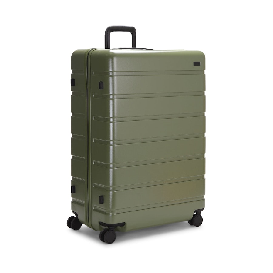 Explorer Arlo Pro 75cm Hardside Checked Suitcase Evergreen Evergreen