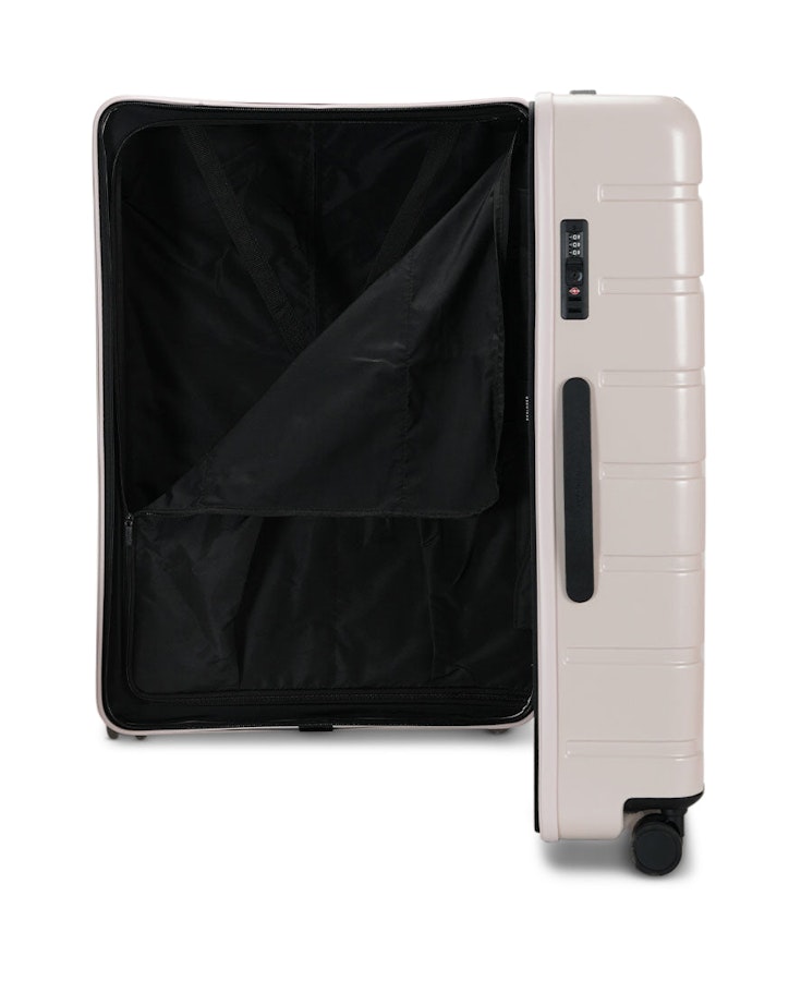 Explorer Arlo Pro 75cm Hardside Checked Suitcase Fog Fog
