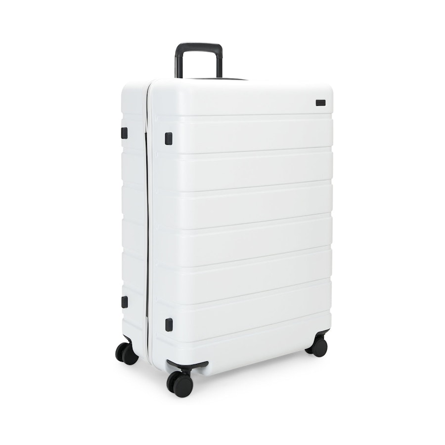Explorer Arlo Pro 52cm Front Access & 75cm Hardside Luggage Set White White