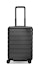 Explorer Arlo Pro 52cm Hardside USB Carry-On Suitcase Black