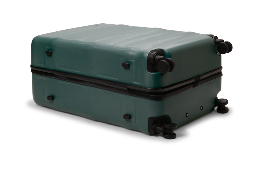 Explorer Luna-Air 74cm Hardside Checked Suitcase Forest Green Forest Green