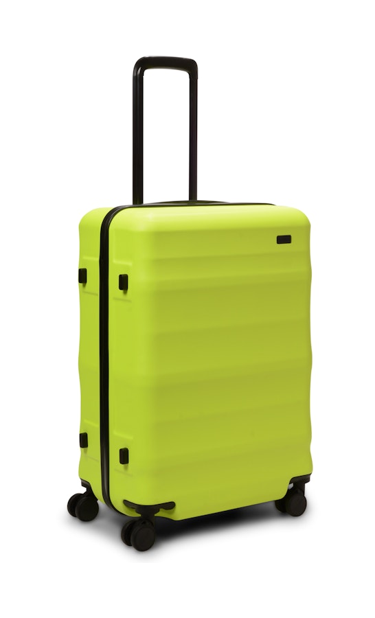 Explorer Luna-Air 63cm Hardside Checked Suitcase Neon Lime Neon Lime