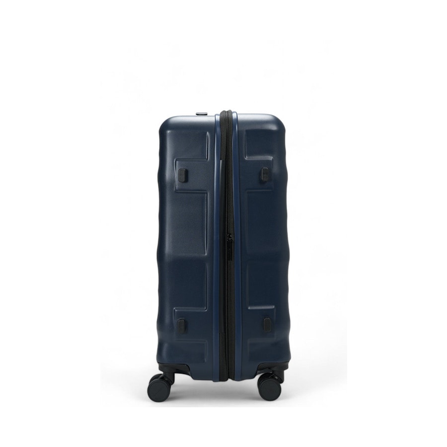 Explorer Luna-Air 55cm Front Access & 63cm Hardside Luggage Set Navy Navy