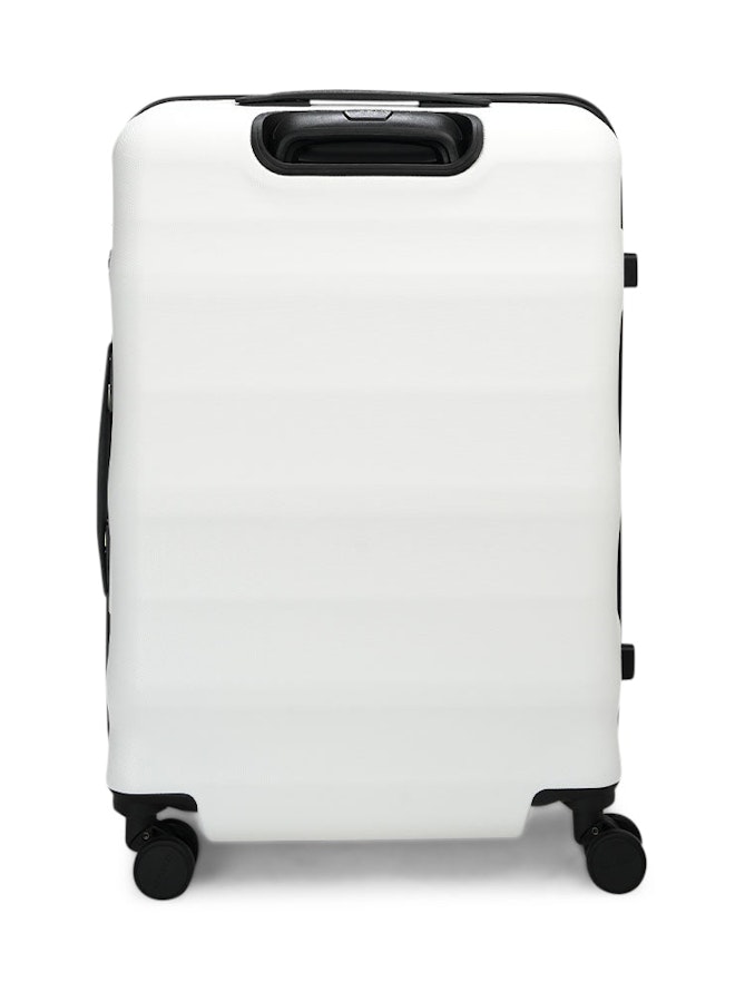 Explorer Luna-Air 63cm Hardside Checked Suitcase White White