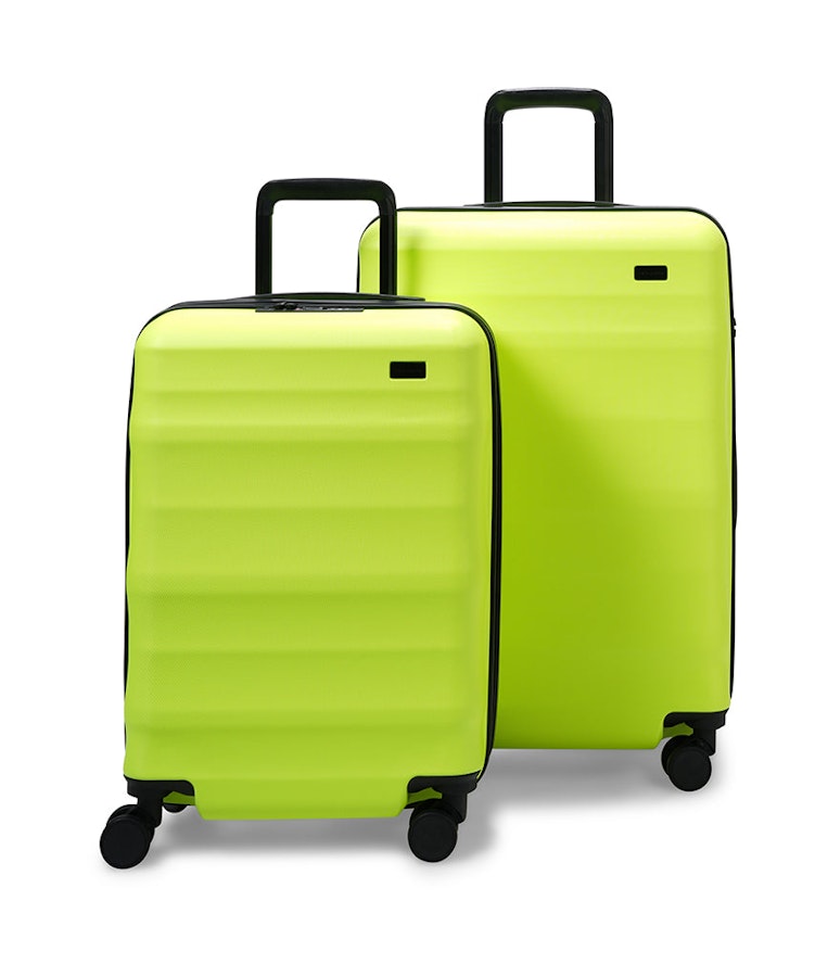 Explorer Luna-Air 55cm & 63cm Hardside Luggage Set Neon Lime Neon Lime