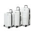 Explorer Luna-Air 55cm, 63cm & 74cm Hardside Luggage Set White